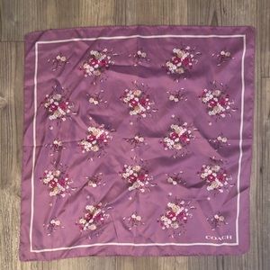 COACH Square Silk Scarf